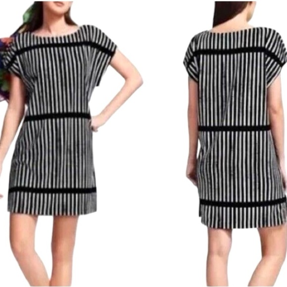 Marimekko for Target Dresses & Skirts - Marimekko x Target Black & White Striped Terry Cloth Coverup Mini Dress Medium